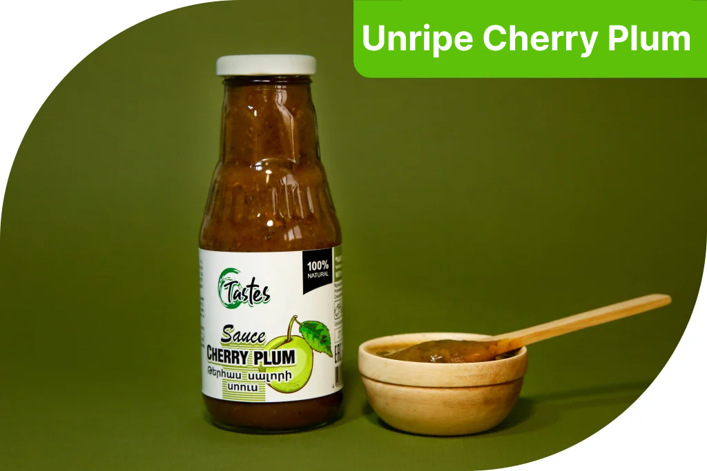 6 tastes sauces cherry plum